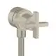 AXOR-HG-AXOR-Citterio-Wandanschluss-Stop-mit-Rueckflussverhinderer-Absperrventil-und-Kreuzgriff-Brushed-Nickel-39883820 gallery number 1